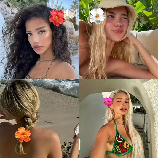 HibiBloom – Épingles & Pinces Hibiscus - 1pcs