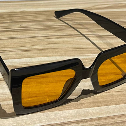 Amber Vision – Lunettes Jaune Foncé