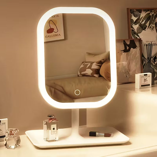 LumiGlow – Miroir LED Rechargeable