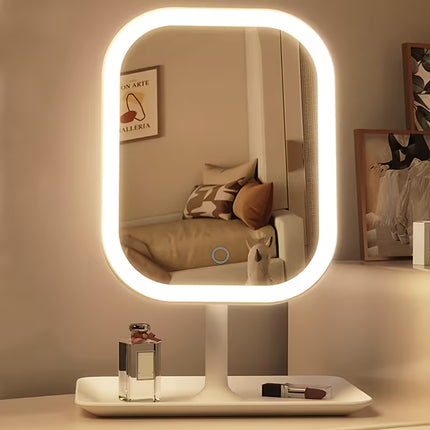 LumiGlow – Miroir LED Rechargeable
