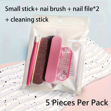 Nail Hero – Kit Manucure & Pédicure 5 pièces