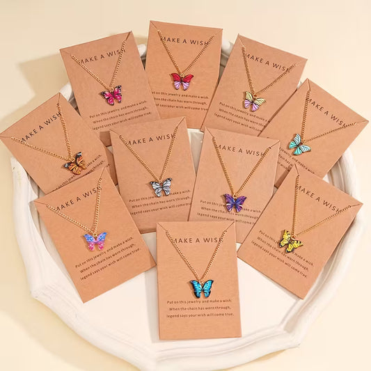 ColorFly – Collier Papillon Y2K