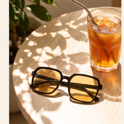 Golden Hue – Lunettes Teinte Jaune Chic