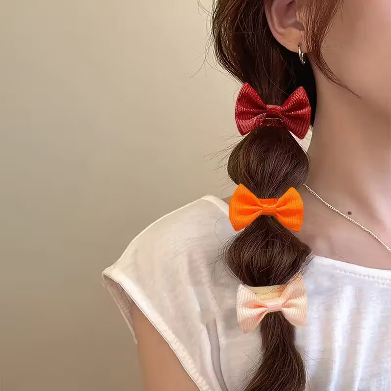 Sweet Bow – Lot de 14 Petits Nœuds Colorés