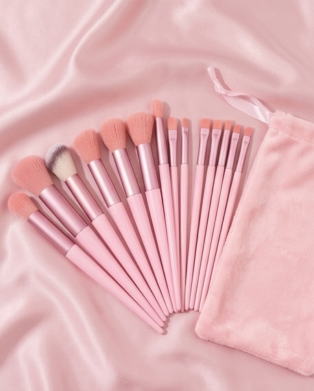 SmoothBrush – Ensemble 13 Pinceaux (Hypoallergéniques, Nylon & ABS)