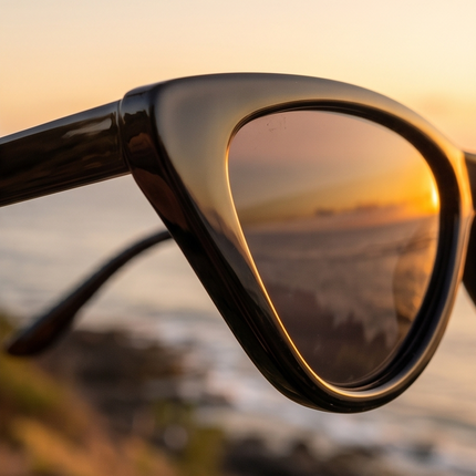 Lunettes fashion noires – Look Moderne & Minimaliste