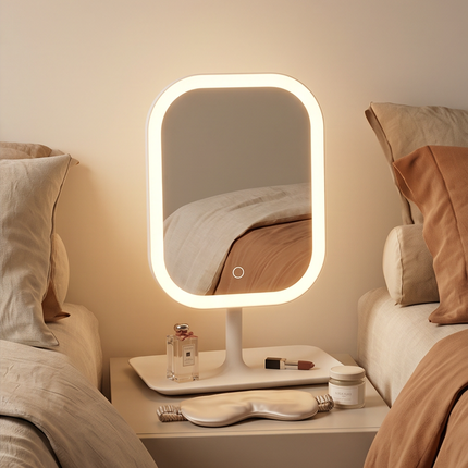 LumiGlow – Miroir LED Rechargeable