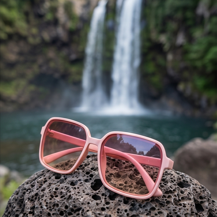 Purple Sunset – Lunettes Dégradé Violet & Rose