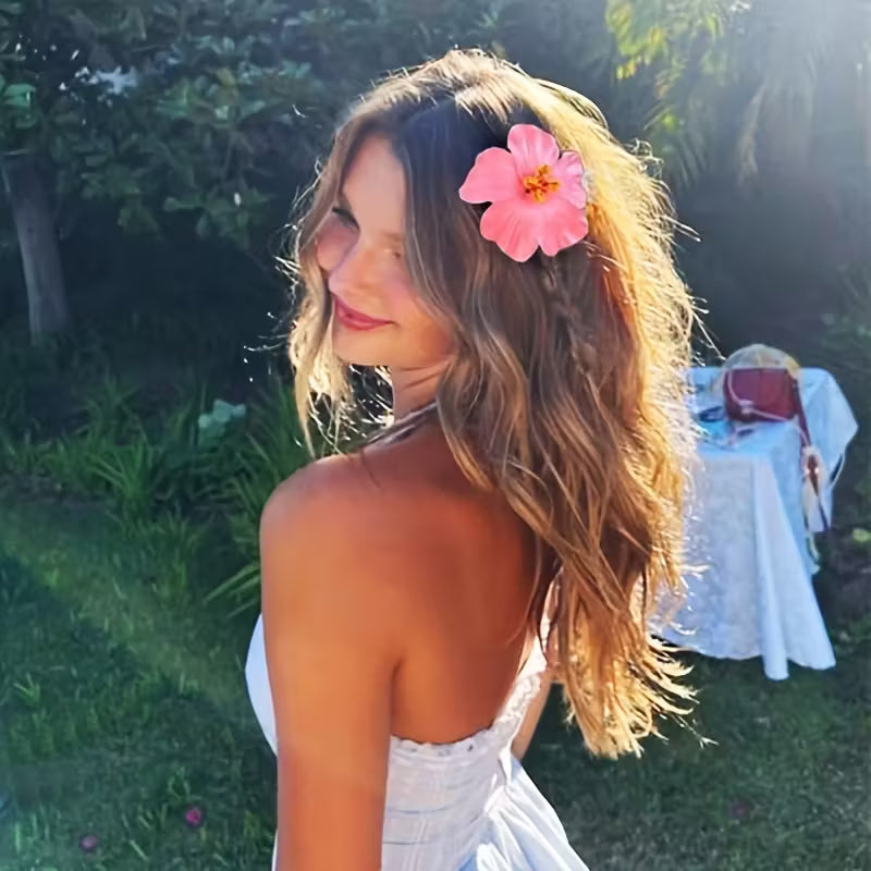 HibiBloom – Épingles & Pinces Hibiscus - 1pcs