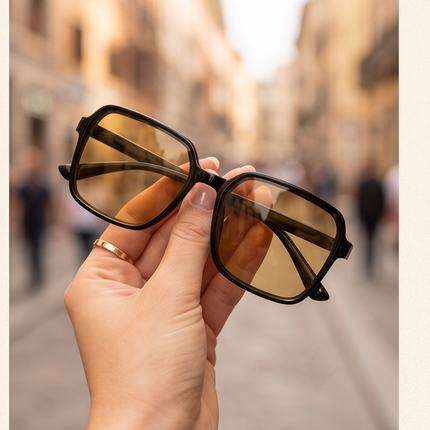 Golden Hue – Lunettes Teinte Jaune Chic