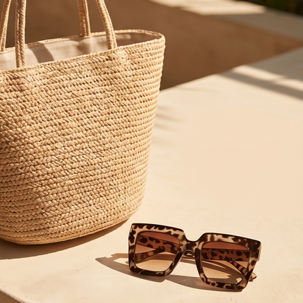 Tortoise Glam – Lunettes Marron Tortoise