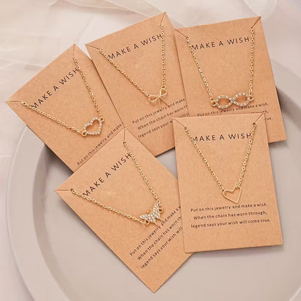 InfinityCharm – Collier Élégant Y2K