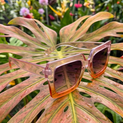 Twilight Purple – Lunettes Dégradé Violet & Orange