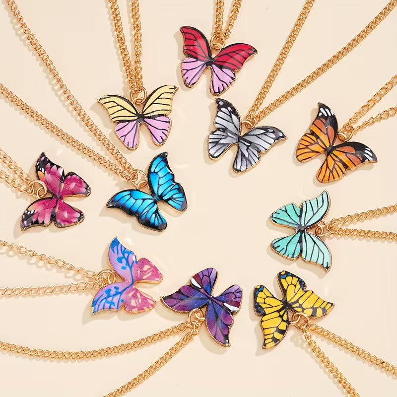 ColorFly – Collier Papillon Y2K