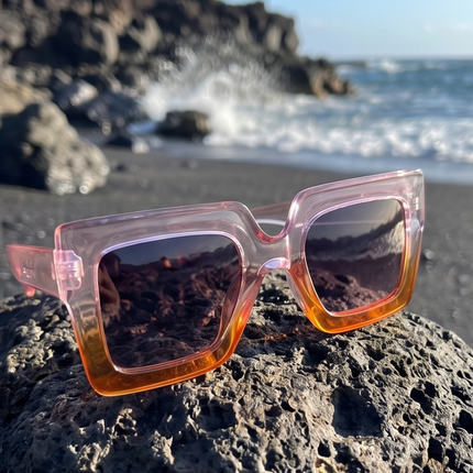 Twilight Purple – Lunettes Dégradé Violet & Orange