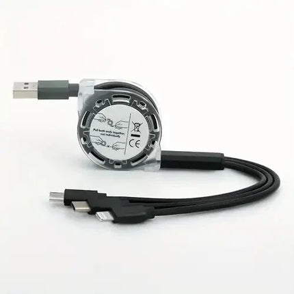 UniCable3 – Câble USB Rétractable Multi-Appareils