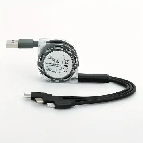 UniCable3 – Câble USB Rétractable Multi-Appareils