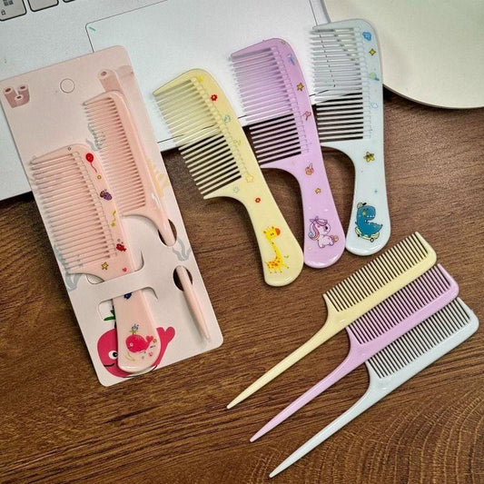 PastelPets – Lot de 2 Peignes à Cheveux Mignonnes