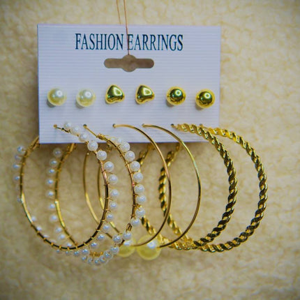 Calie | Boucle d'oreille - 6 paires