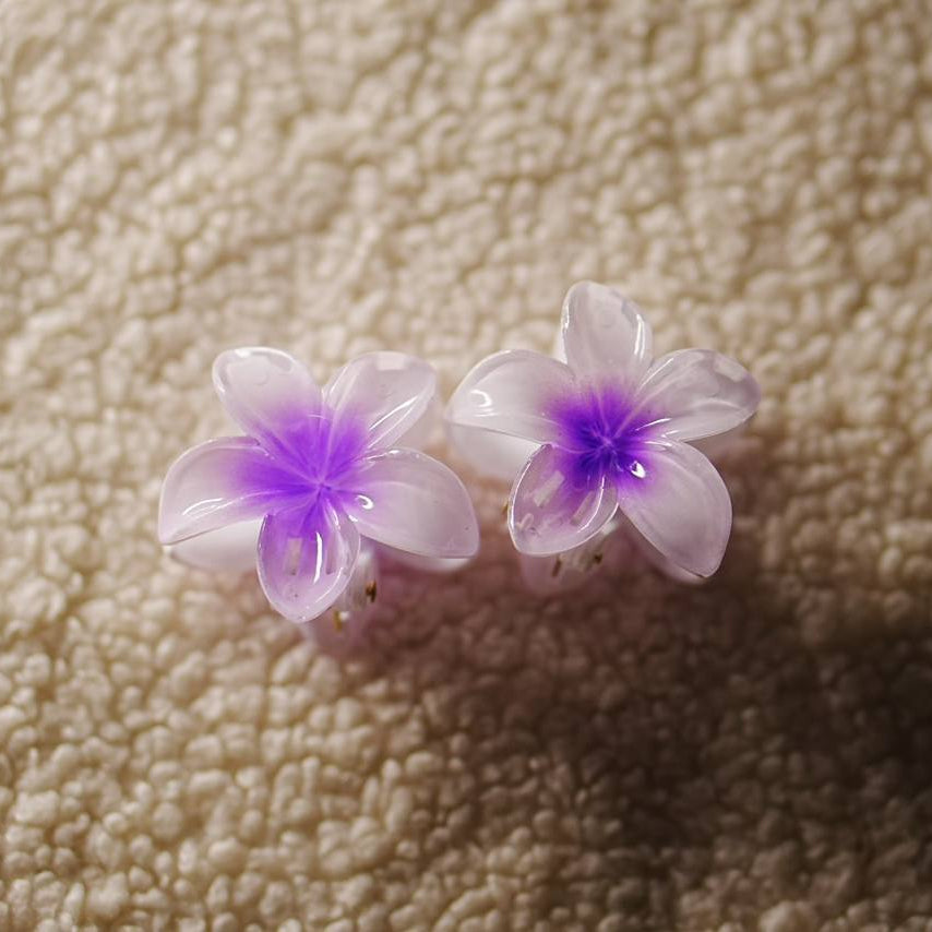 BloomClip – Épingles à Cheveux Fleur - 2 Tailles / 2 Coloris