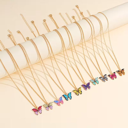 ColorFly – Collier Papillon Y2K