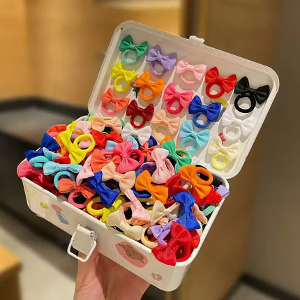 Sweet Bow – Lot de 14 Petits Nœuds Colorés