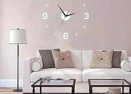 Horloge murale créative sans cadre - Décalque mural - Silencieuse pour la maison - Actoshine