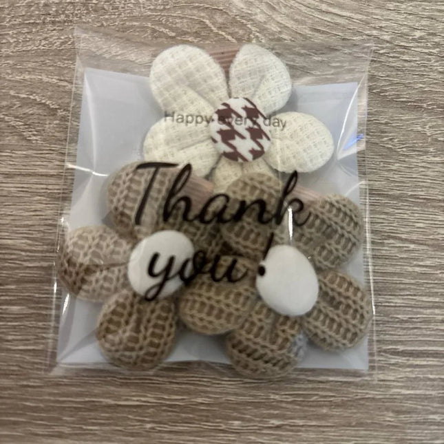 Lemon Love – Lot de 3 Pinces Florales Pastel