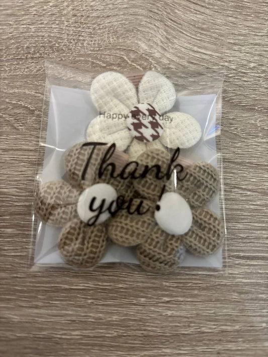 Lemon Love – Lot de 3 Pinces Florales Pastel