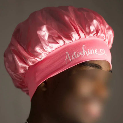 Nuit Royale – Bonnet de Soin en Satin & Polyester