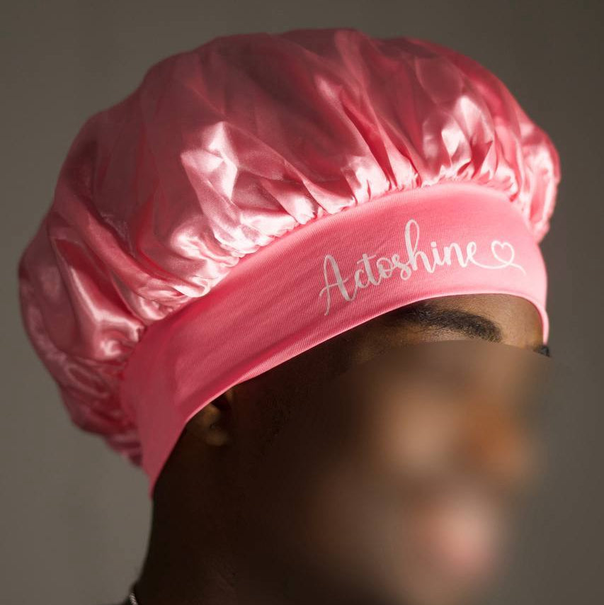 Nuit Royale – Bonnet de Soin en Satin & Polyester