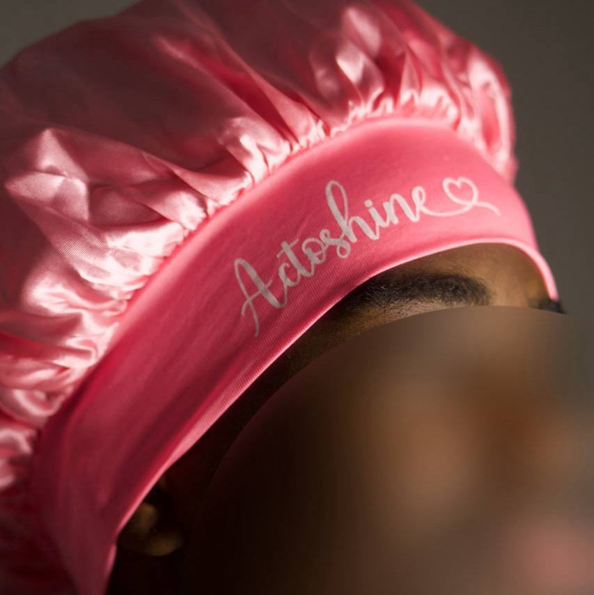 Nuit Royale – Bonnet de Soin en Satin & Polyester