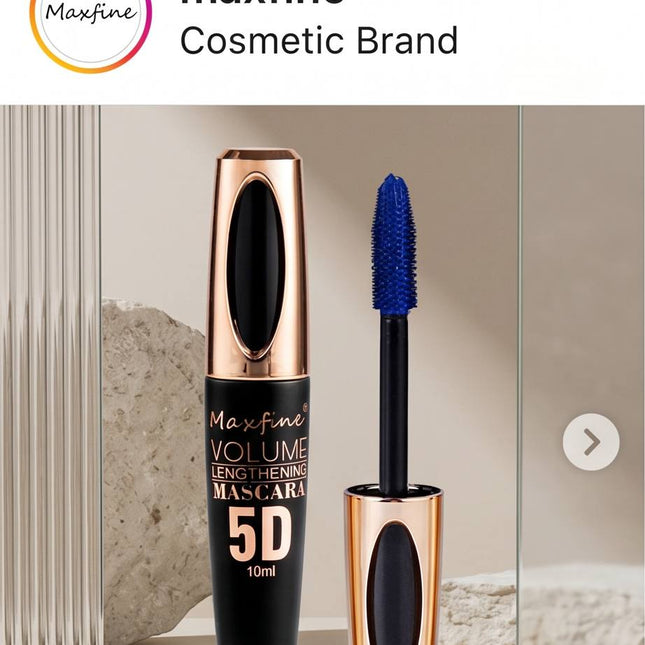 MaxFine - Mascara 5D - Bleu sublime