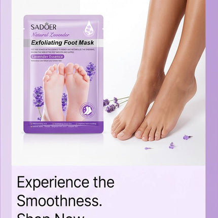 Masque de soin pour les pieds - Lavandes naturel | SADÔER