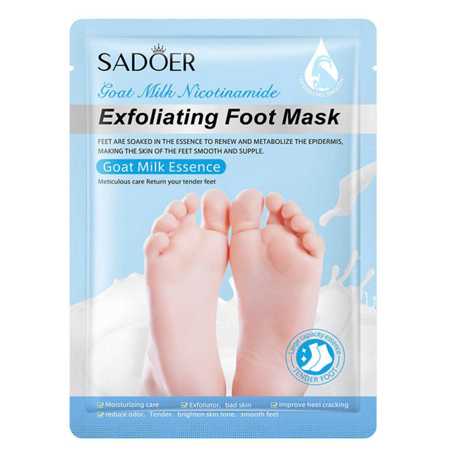 Masque de soin pour les pieds - Lait de chèvre | SADÔER