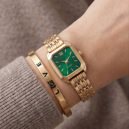 Divéa | Ensemble de Montre & Bracelet pour femme - Chic, Décontracté & Love - 3 Coloris