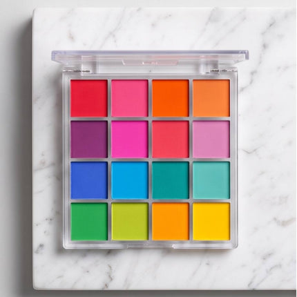 Palette de Maquillage - 16 couleurs  - Brillant & Mat | Fanty Chic