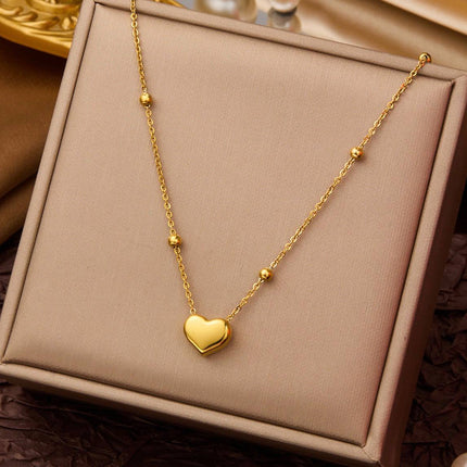 Lyssia | Collier pour femme en forme de cœur -  Féminine & Élégante