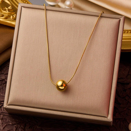 Aloria | Collier pour femme - Chic & Intemporelle - Perle doré