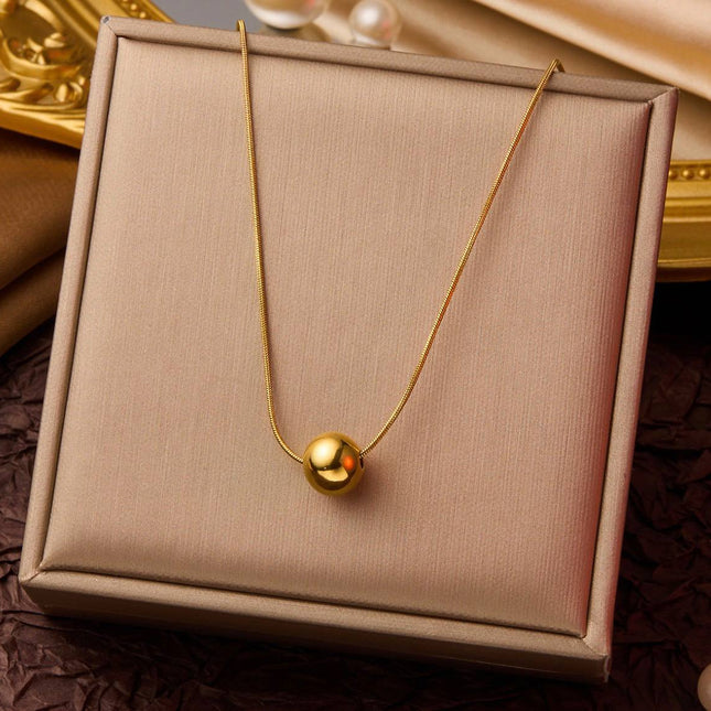 Aloria | Collier pour femme - Chic & Intemporelle - Perle doré