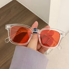 Transparent/Rouge