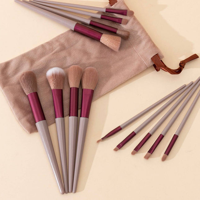 Lysoria | Lot de 13 pinceaux de maquillage - 3 Coloris