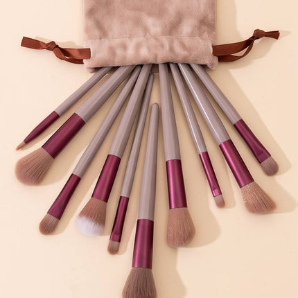 Lysoria | Lot de 13 pinceaux de maquillage - 3 Coloris
