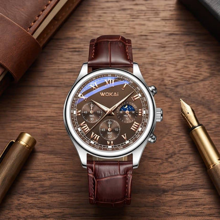 Wokaï | Montre pour homme - Élégance & Entrepreneur - 2 Coloris