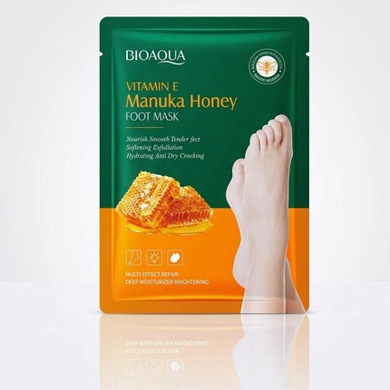 Masque de soin pour les pieds au miel naturel | BIOAOUA