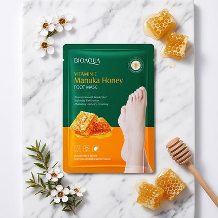 Masque de soin pour les pieds au miel naturel | BIOAOUA