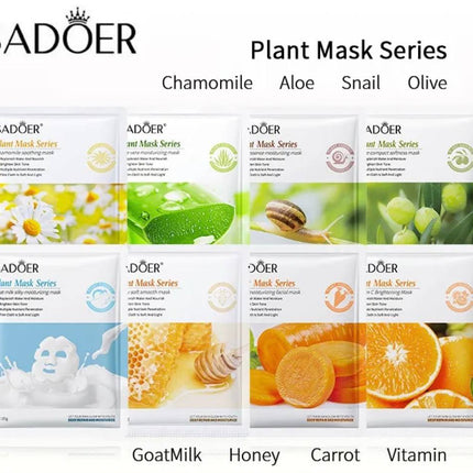 Masque de soin visage - 6 Modèle - SADÔDER