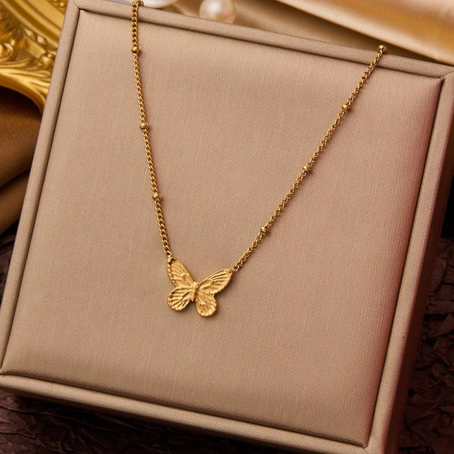 Aléora | Collier Papillon pour femme - Légèreté & Féminité