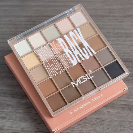 Palette de fards à paupière - 25 coloris | MGL BACK