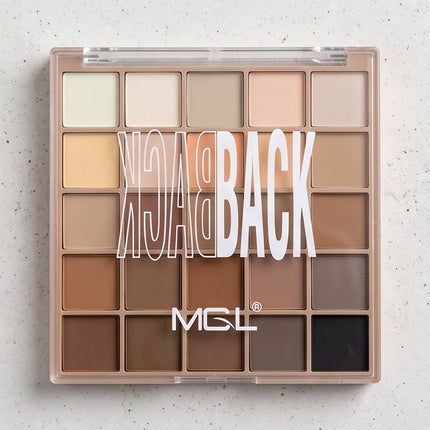 Palette de fards à paupière - 25 coloris | MGL BACK